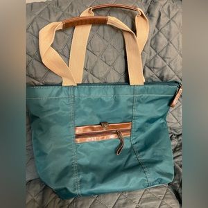 Nine West Turquoise Tote Bag